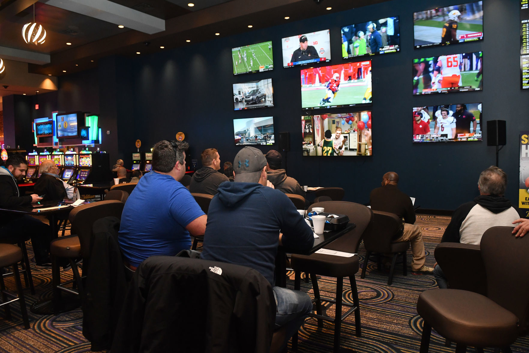 Sports betting at Isle of Capri in Bettendorf.